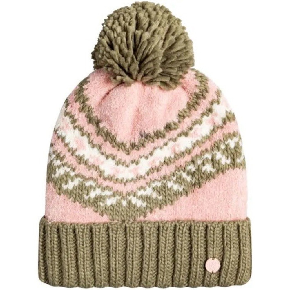 Roxy Women's Hateya Green Beanie Hat NWT